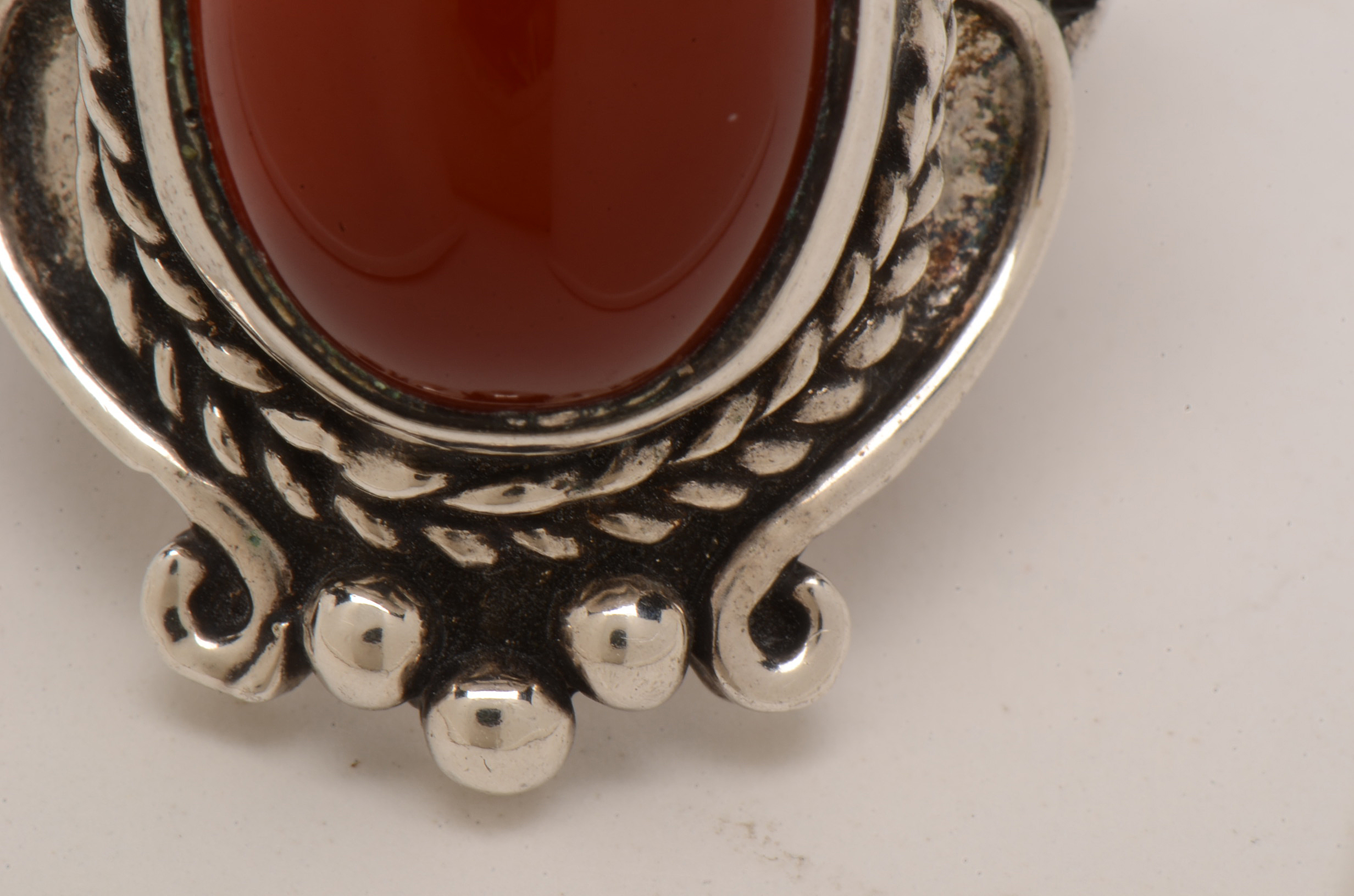 Handmade Sterling Silver Carnelian Ring