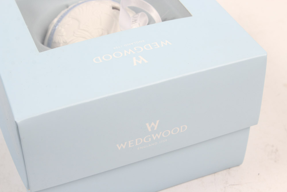 Assorted Wedgwood Jasperware "12 Days of Christmas" Ornaments