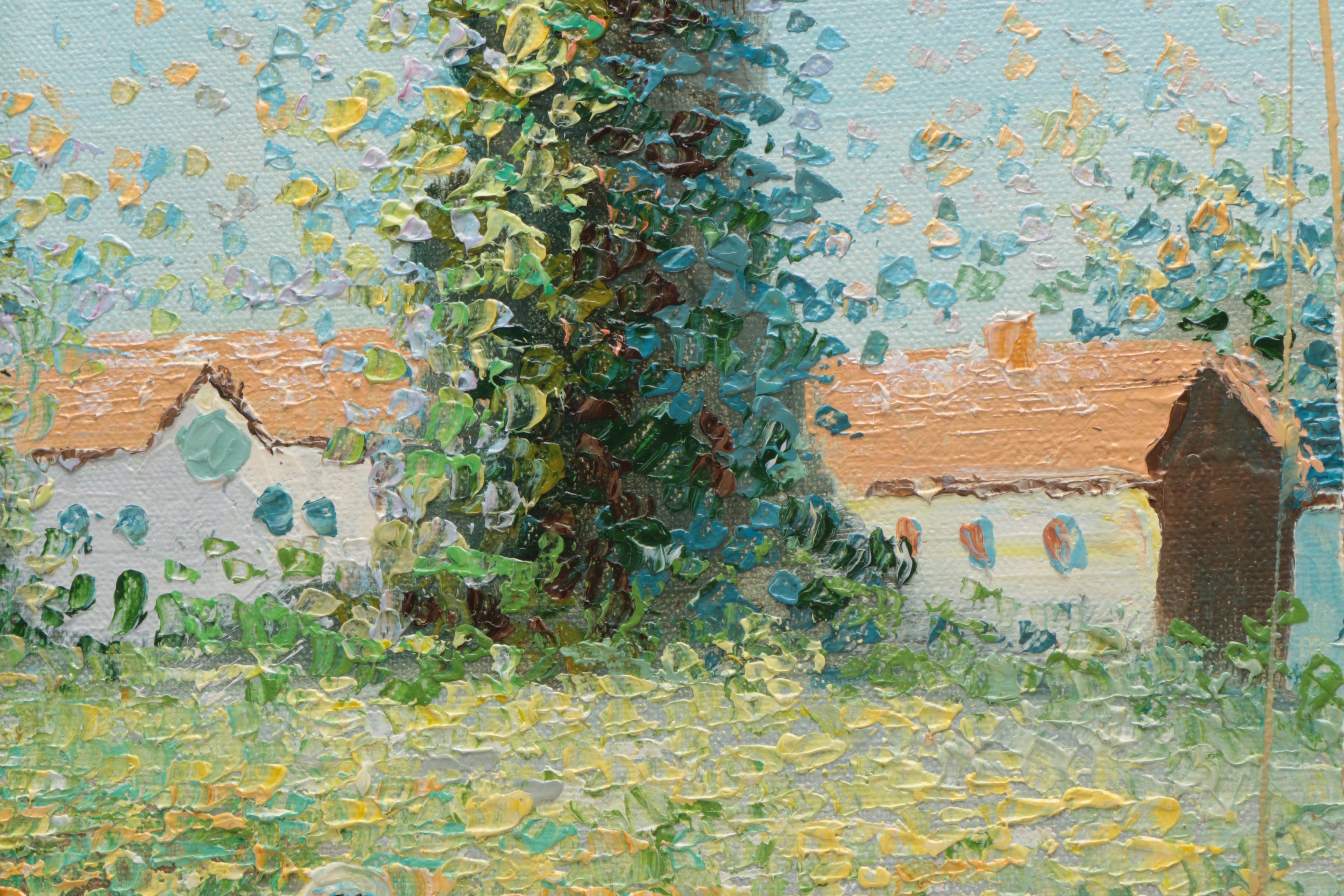 DuBois Impressionist Oil Painting of Two Boats