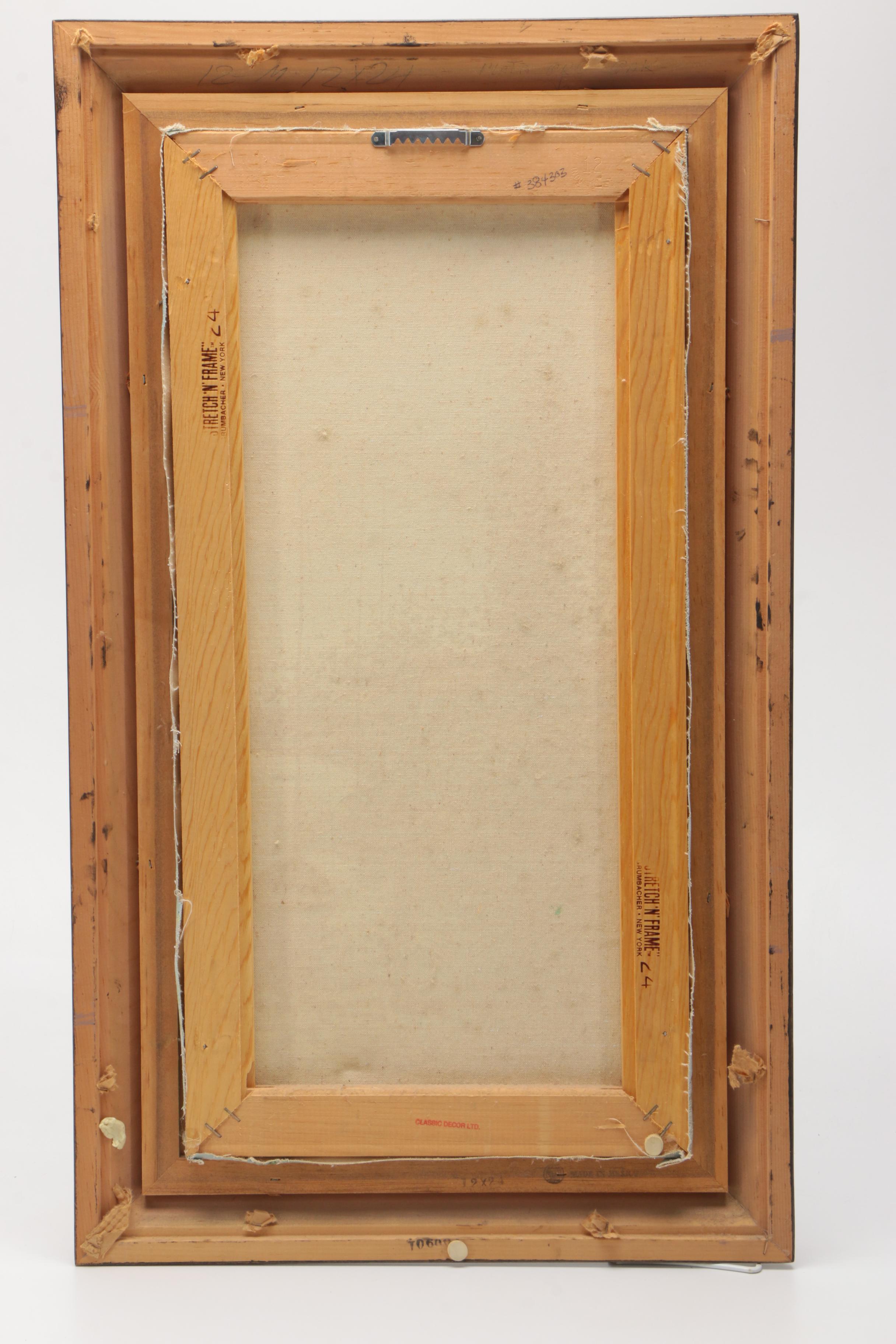 DuBois Impressionist Oil Painting of Two Boats