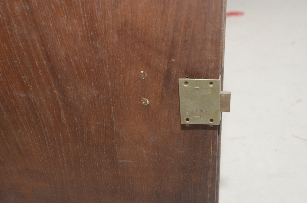 Vintage Tiki Bar With Rattan Bar Stools