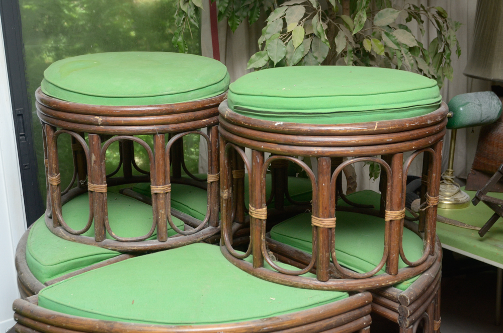 Vintage Rattan Furniture Set