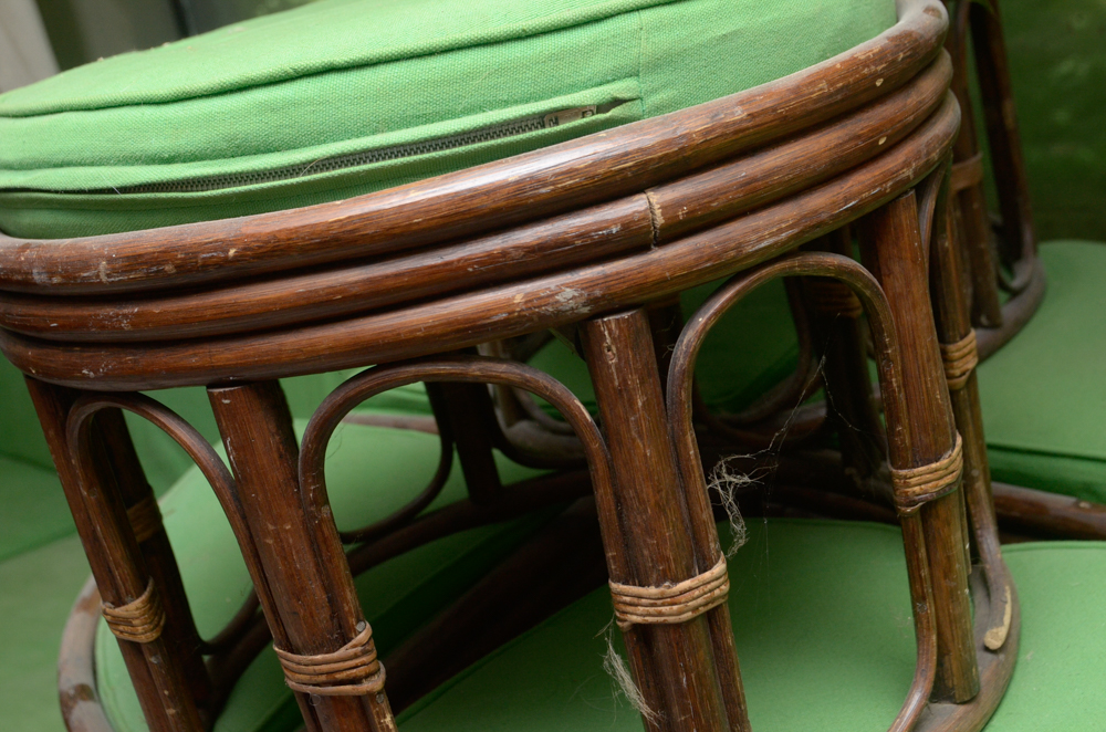 Vintage Rattan Furniture Set