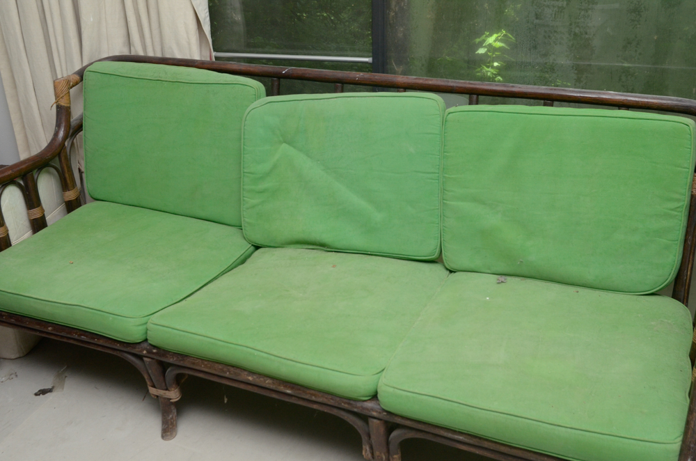 Vintage Rattan Furniture Set