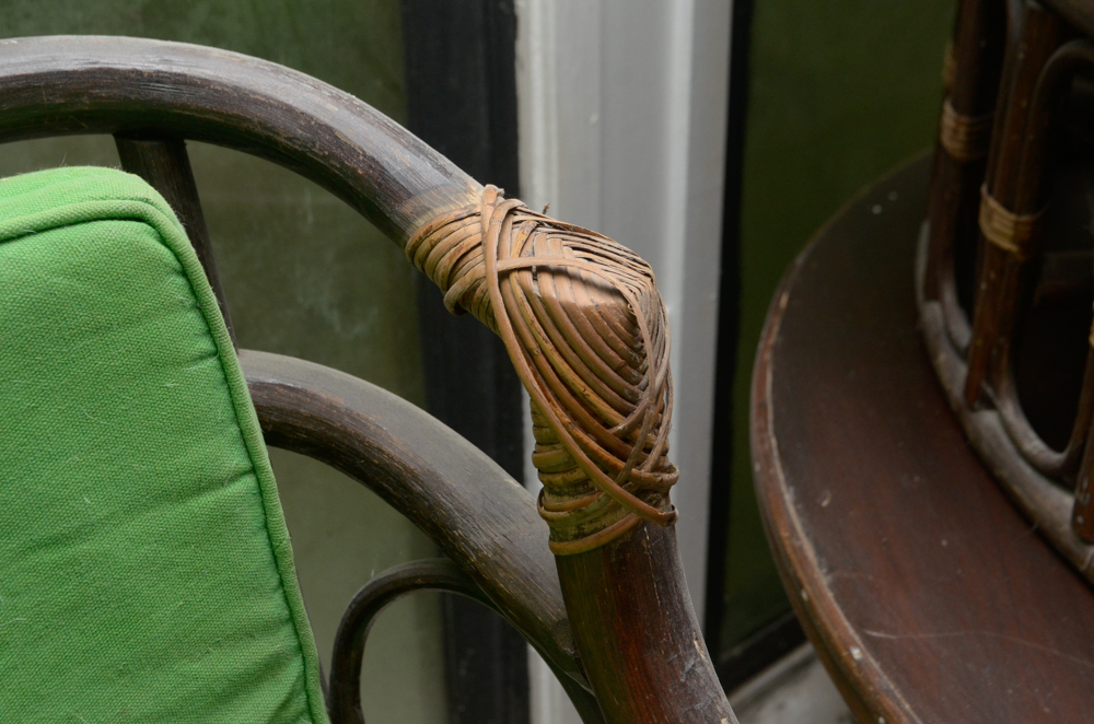 Vintage Rattan Furniture Set