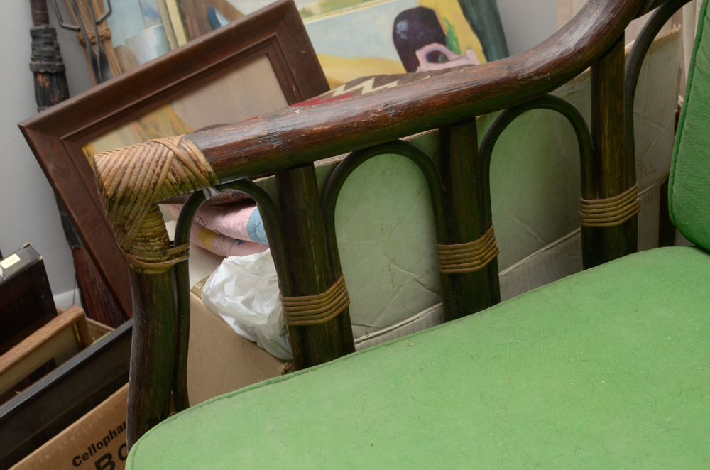 Vintage Rattan Furniture Set