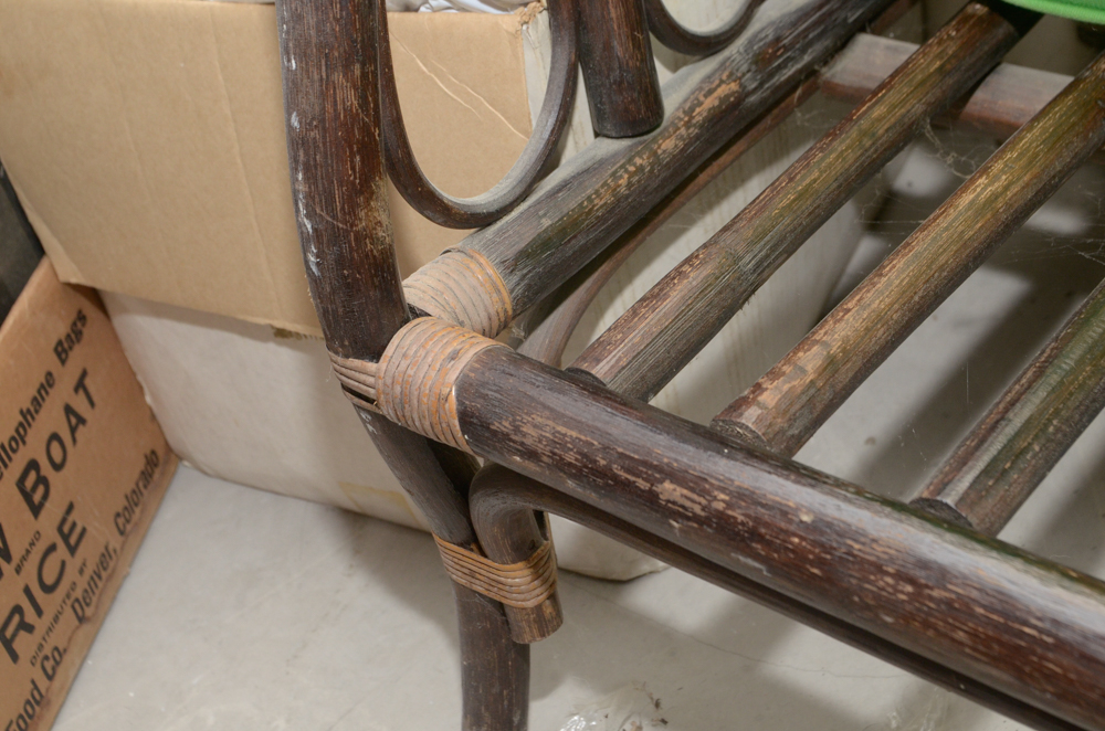 Vintage Rattan Furniture Set