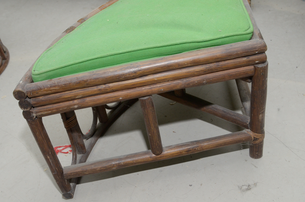 Vintage Rattan Furniture Set