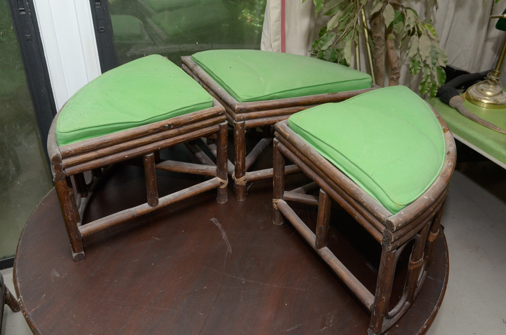 Vintage Rattan Furniture Set