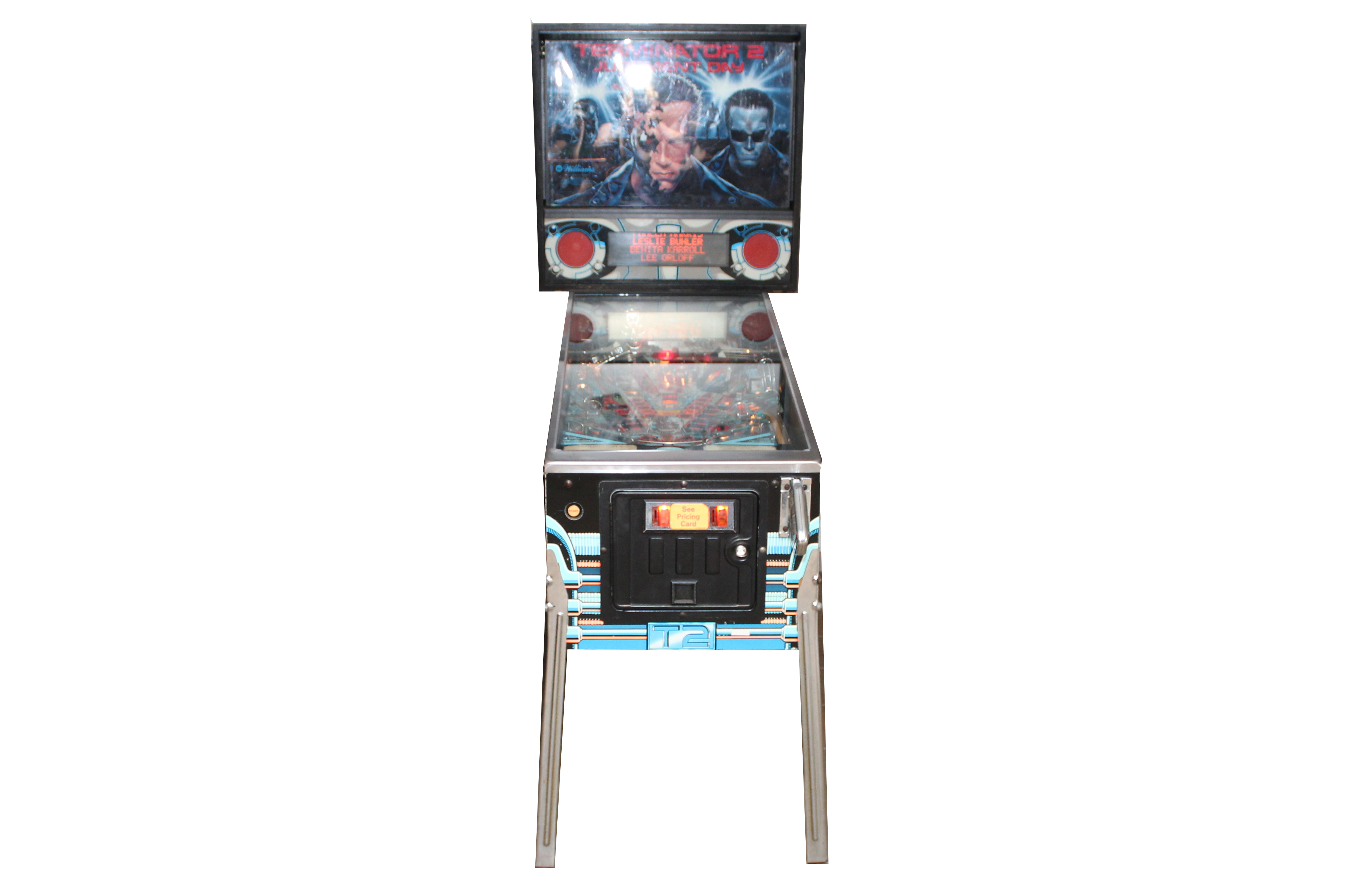 1991 "Terminator 2: Judgement Day" Williams Pinball Machine