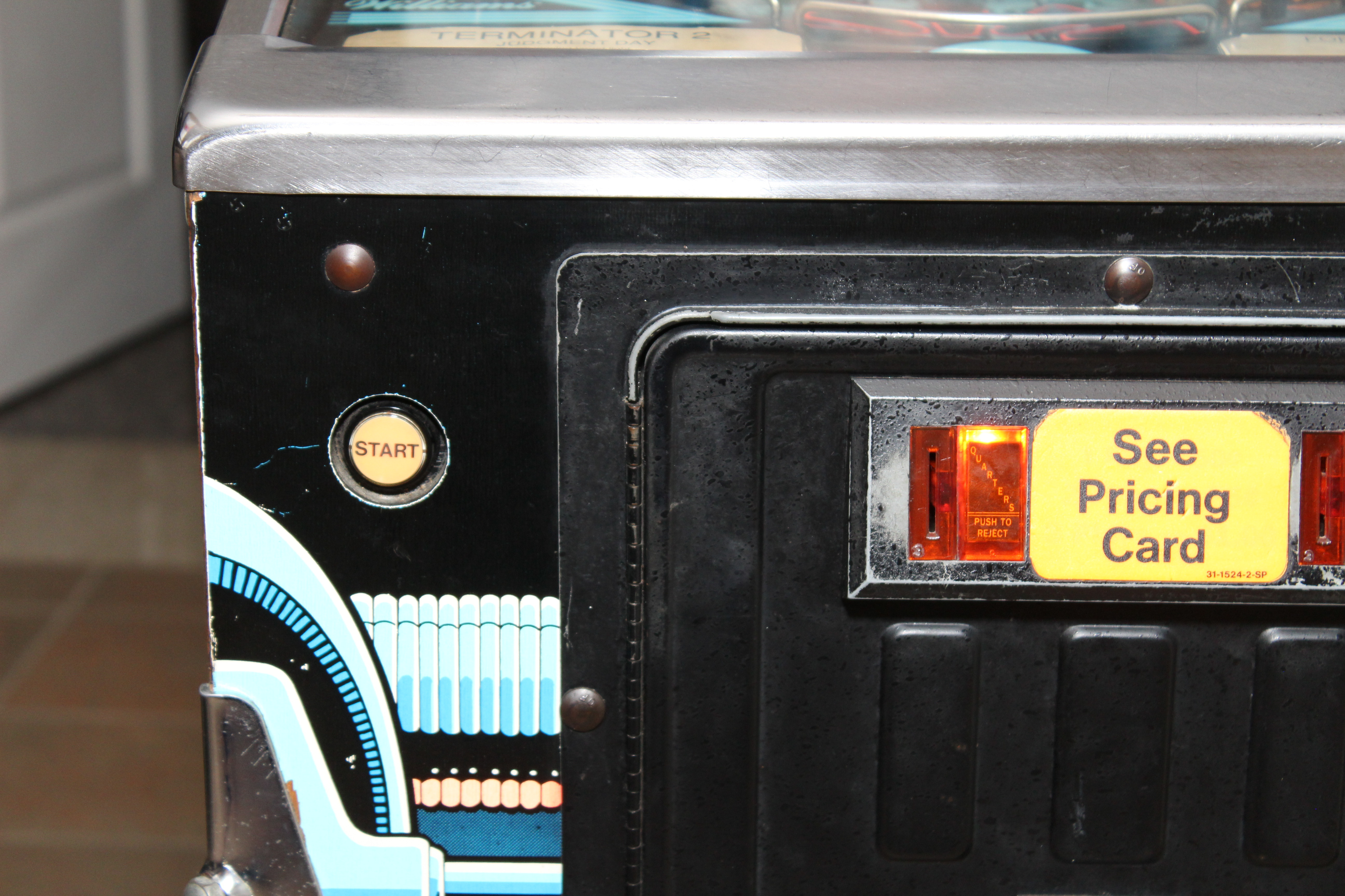 1991 "Terminator 2: Judgement Day" Williams Pinball Machine