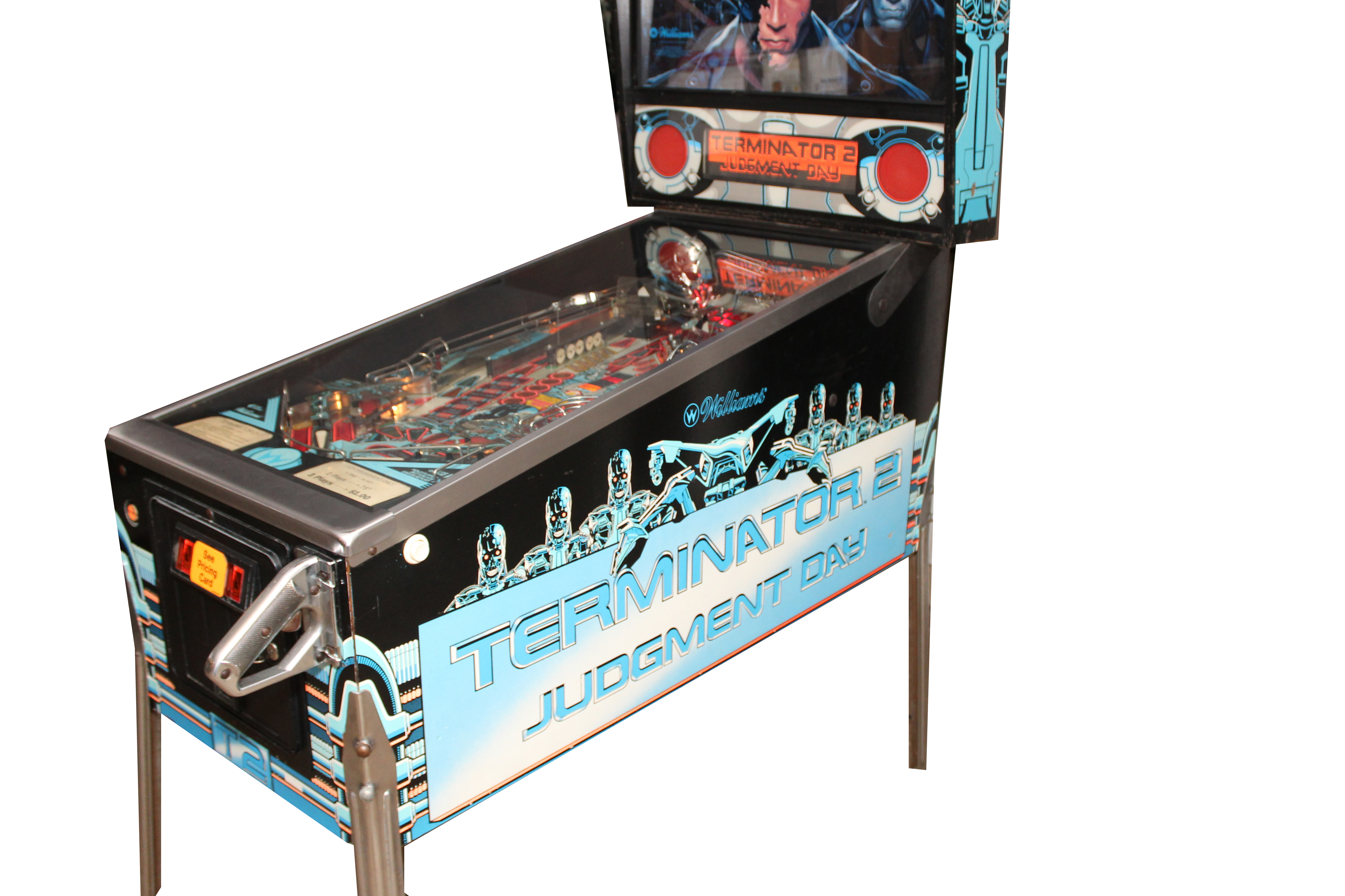 1991 "Terminator 2: Judgement Day" Williams Pinball Machine