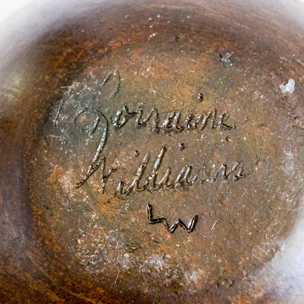 Lorraine Williams Signed Native American Pottery Vessel