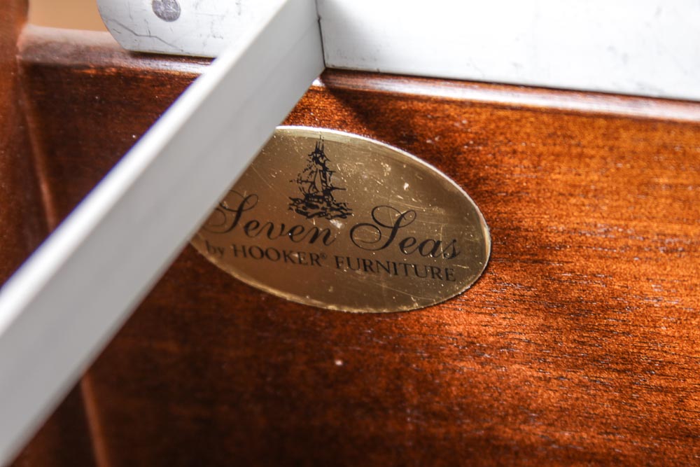 Hooker Furniture "Seven Seas" Wooden Filing Cabinet