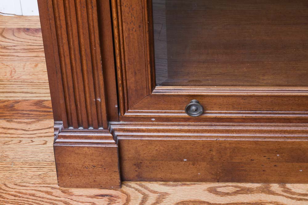 Wooden Barrister Bookcase