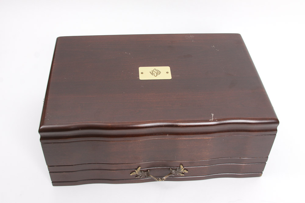 Gorham Sterling Silver Monogrammed "Fairfax" Flatware Set