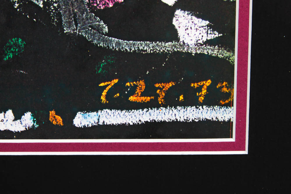 Peter Max Lithograph of a Woman