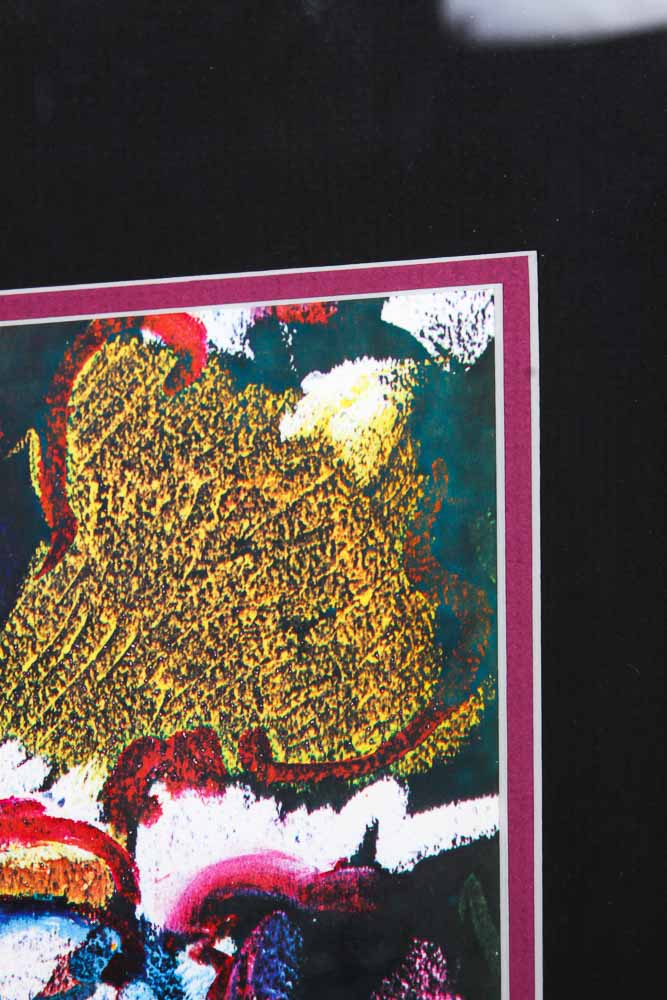 Peter Max Lithograph of a Woman