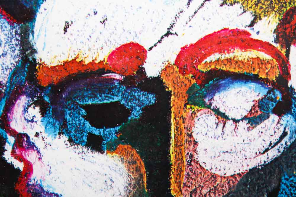 Peter Max Lithograph of a Woman