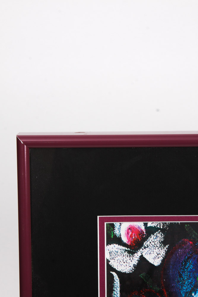 Peter Max Lithograph of a Woman