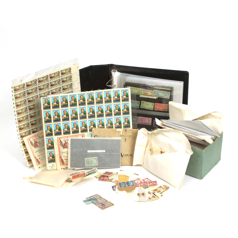 Large Stamp Collection