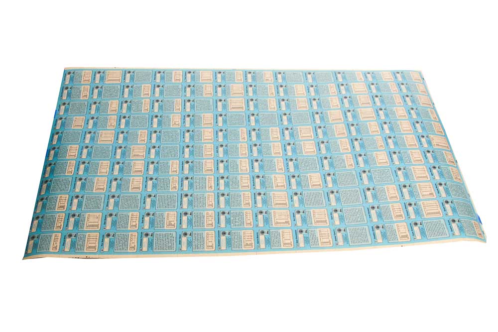 Four Sheets of Uncut 1988 Topps Sports Trading Cards