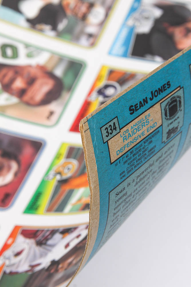 Four Sheets of Uncut 1988 Topps Sports Trading Cards