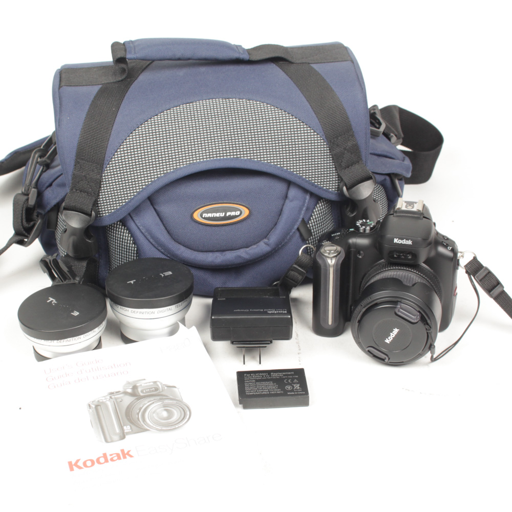 Kodak EasyShare P880 Digital Camera with Schneider Kreuznach and Tokina Lenses