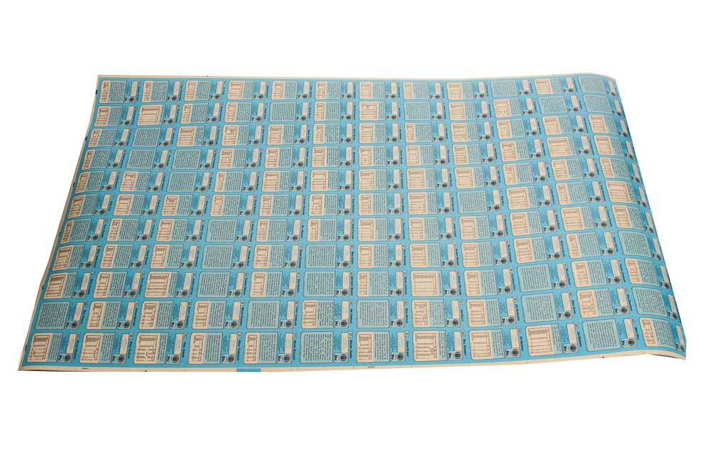 Four Sheets of Uncut 1988 Topps Sports Trading Cards