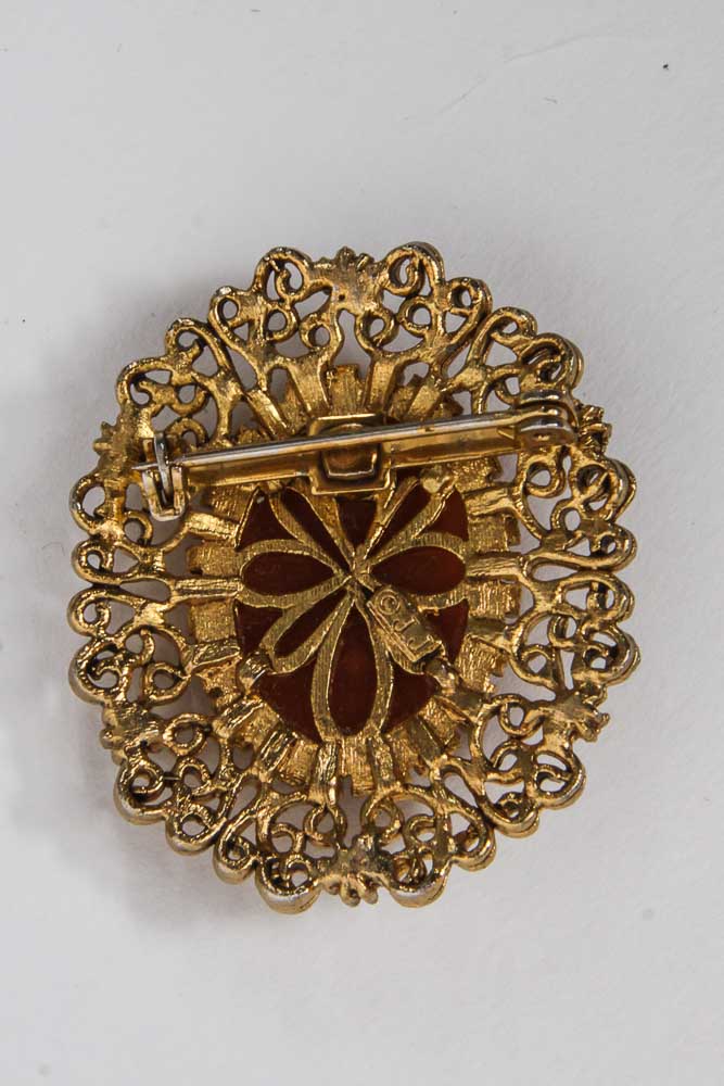 Collection of Cameo Costume Jewelry