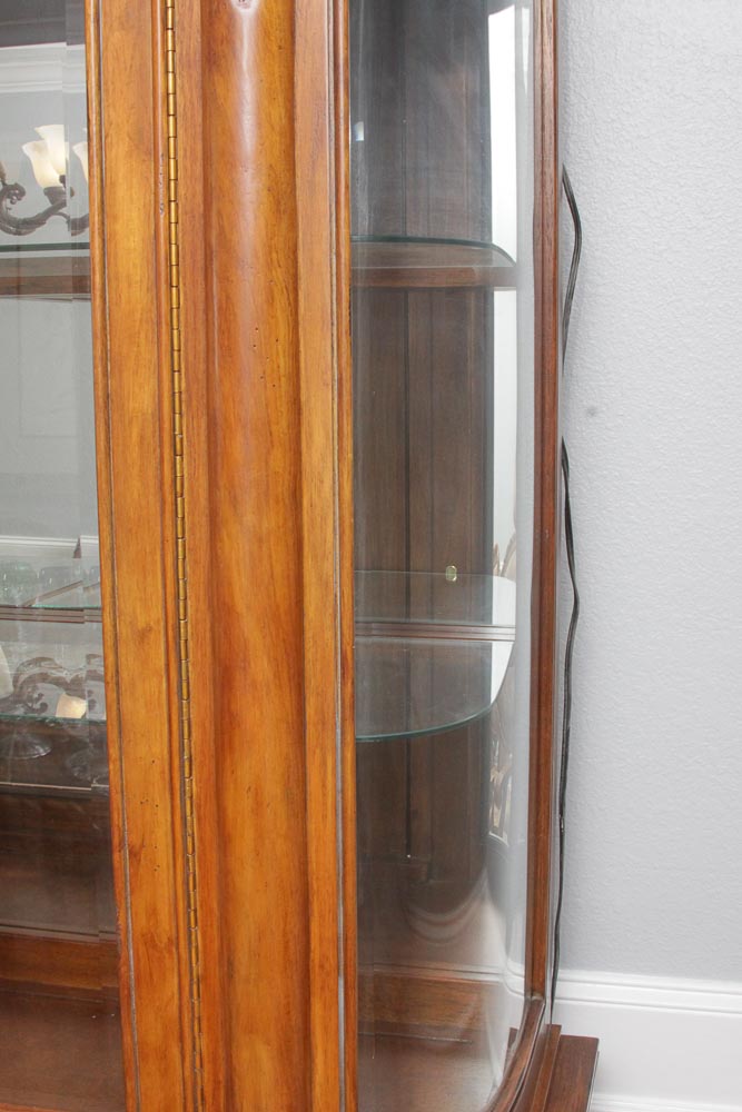 Large Ornate Display Cabinet