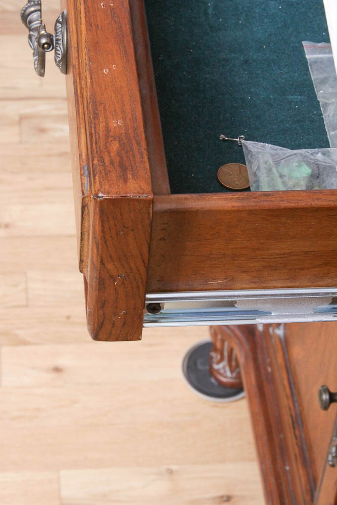 Large Ornate Display Cabinet