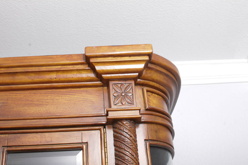 Large Ornate Display Cabinet