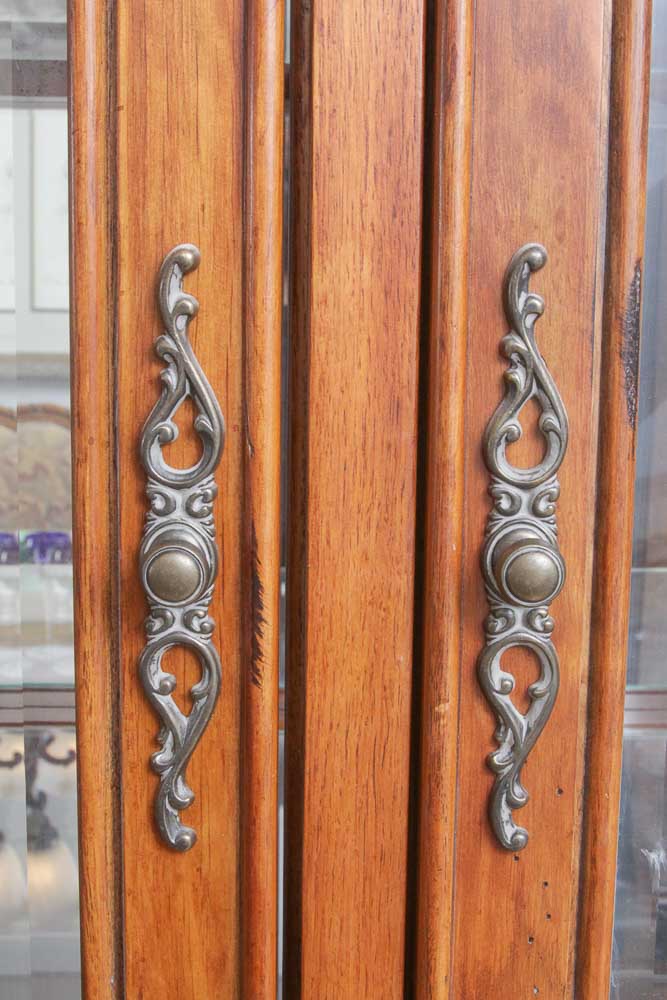 Large Ornate Display Cabinet