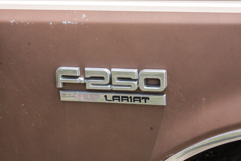 1990 Ford F250 XLT Lariat Pickup Truck