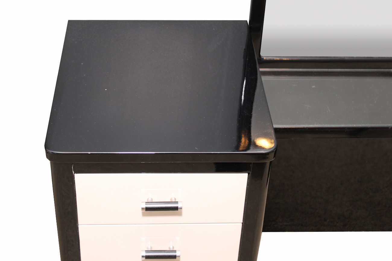 Norman Bel Geddes For Simmons Furniture Vanity And Stool