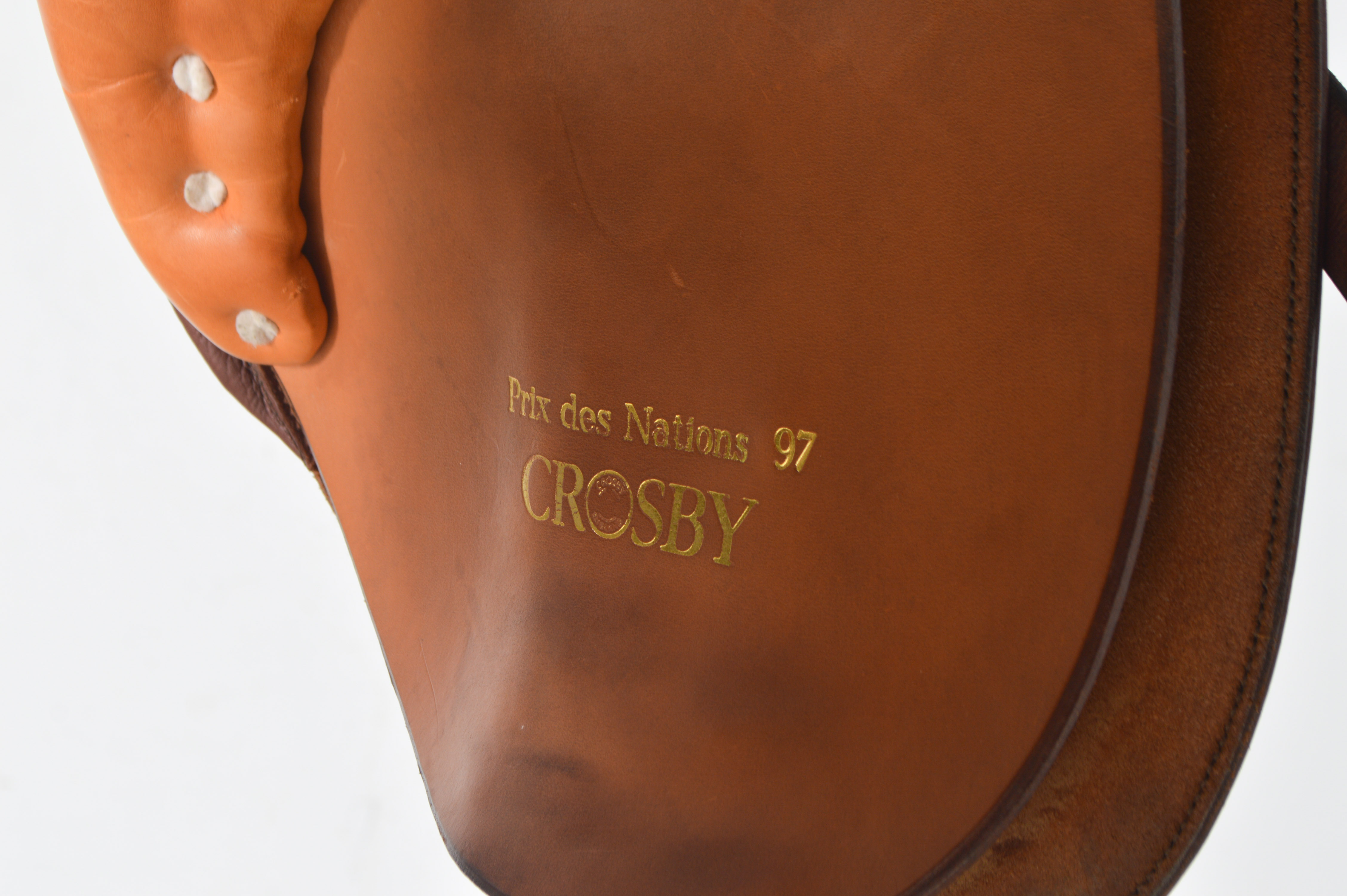 Crosby "Prix des Nations" 18 Inch Jumping Close Contact English Saddle