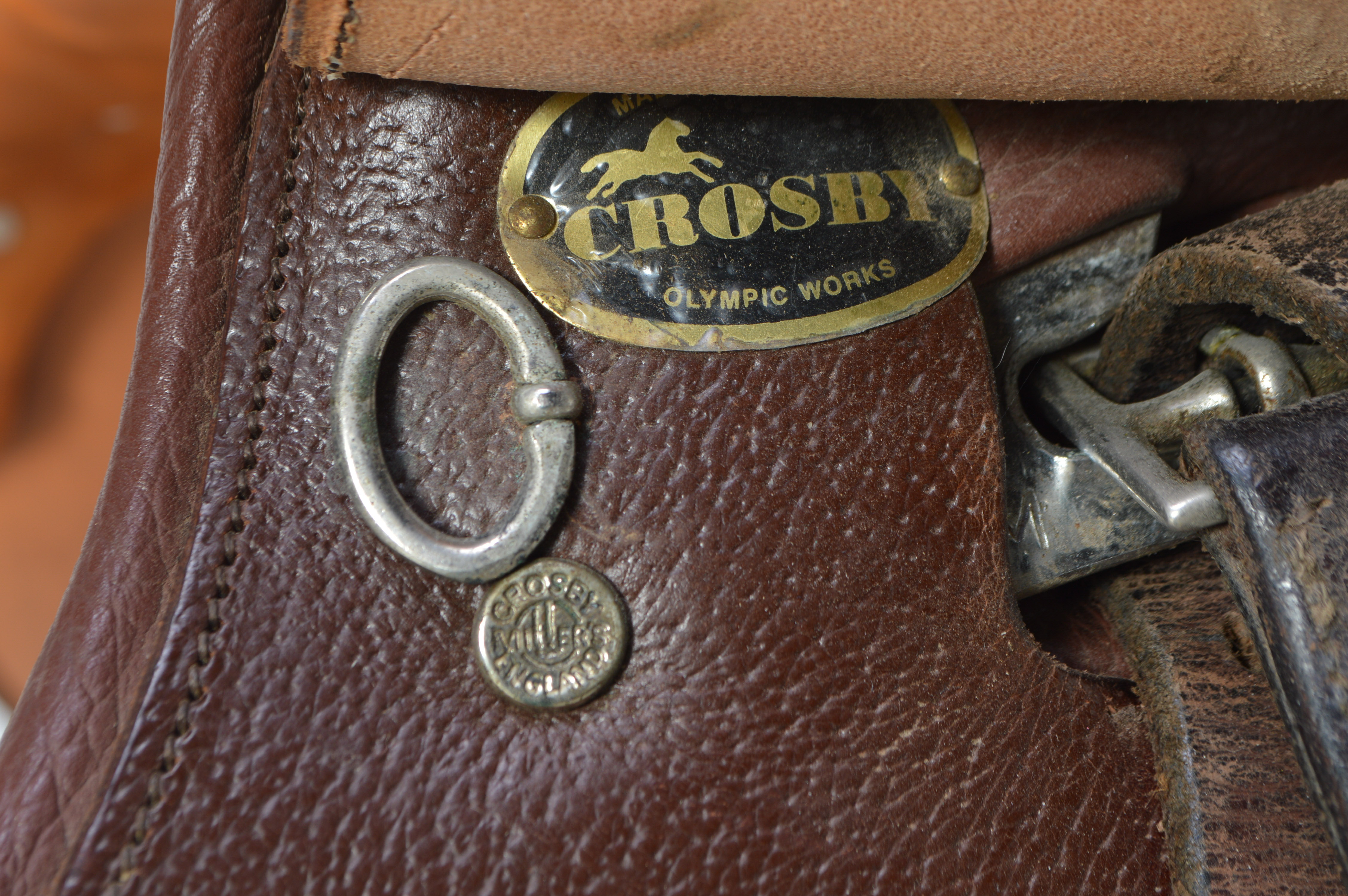 Crosby "Prix des Nations" 18 Inch Jumping Close Contact English Saddle