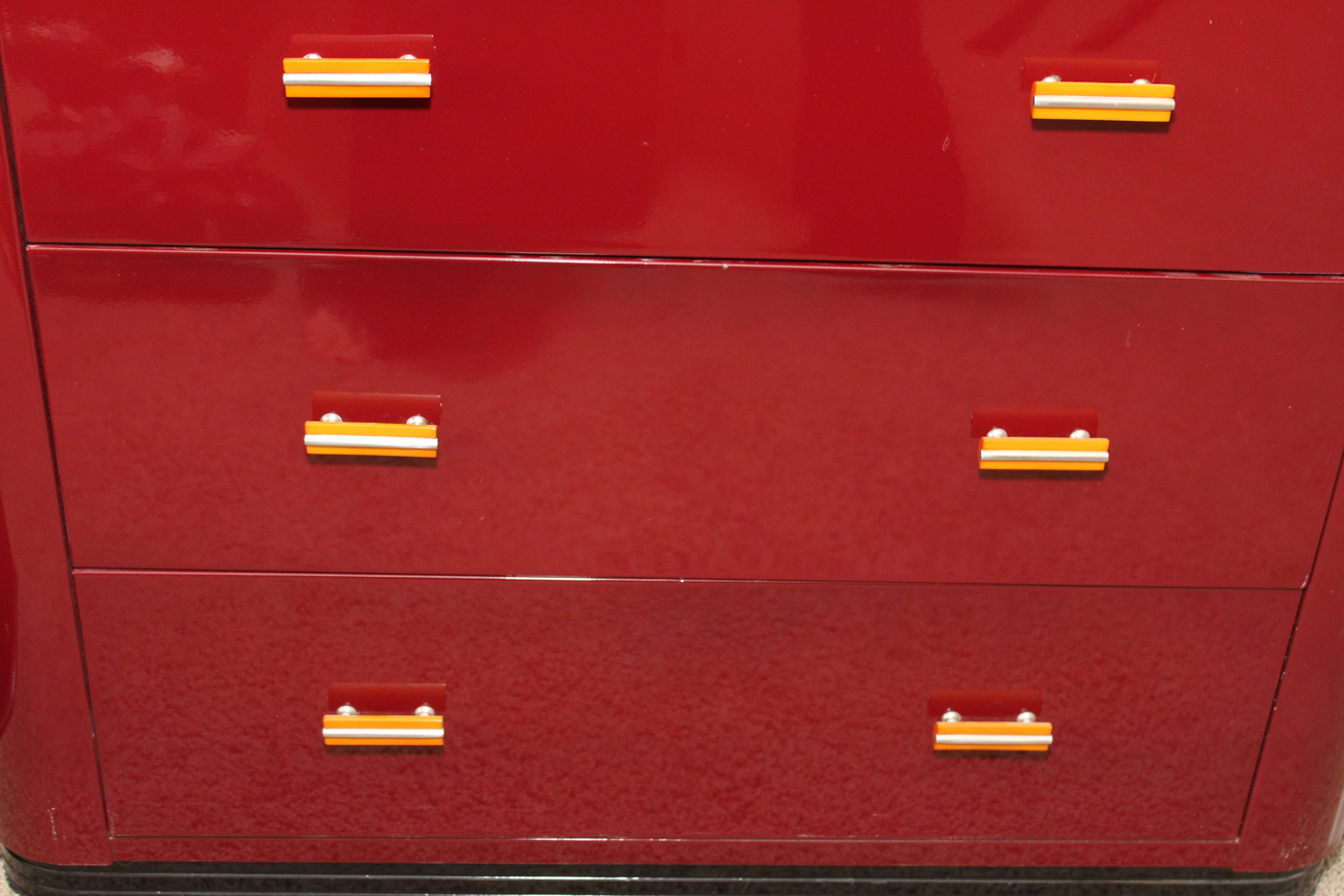 Norman Bel Geddes For Simmons Furniture Art Deco Dresser