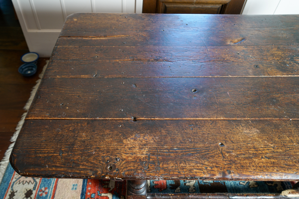 Antique Oak Tavern Table