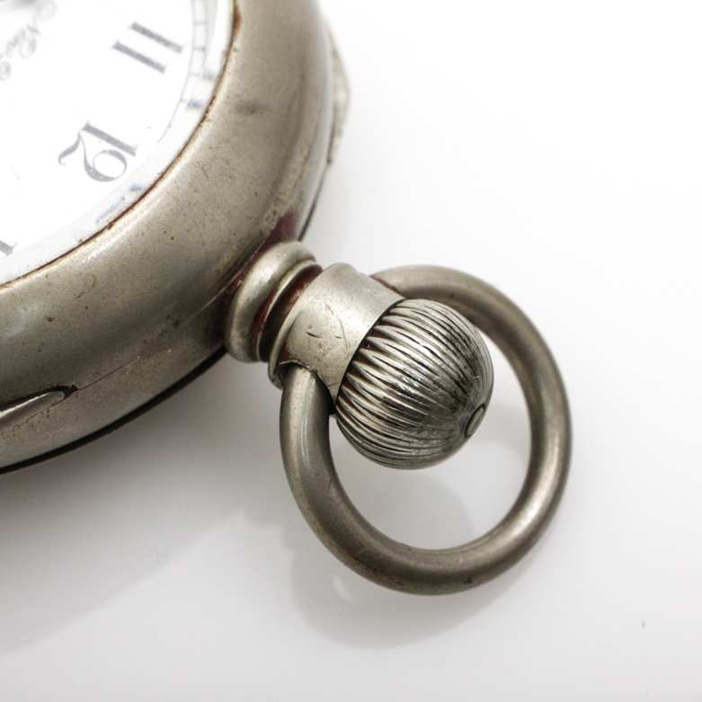 Antique New York Standard Silverine Pocket Watch