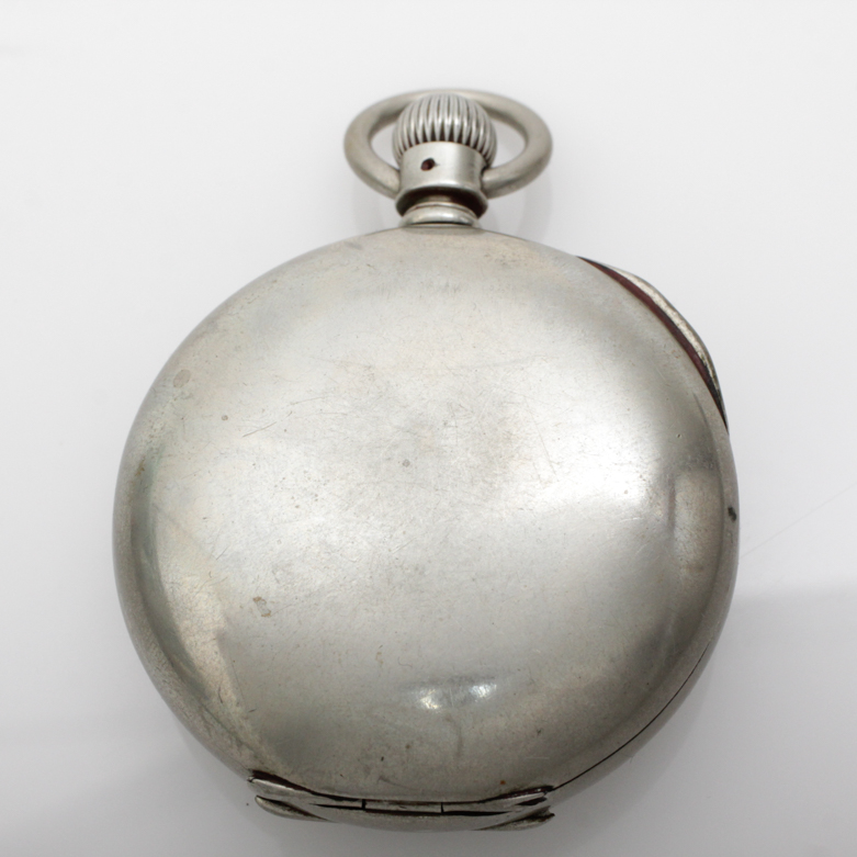 Antique New York Standard Silverine Pocket Watch