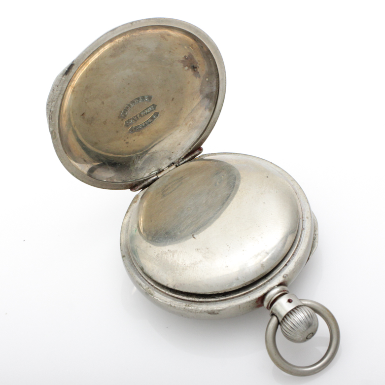 Antique New York Standard Silverine Pocket Watch