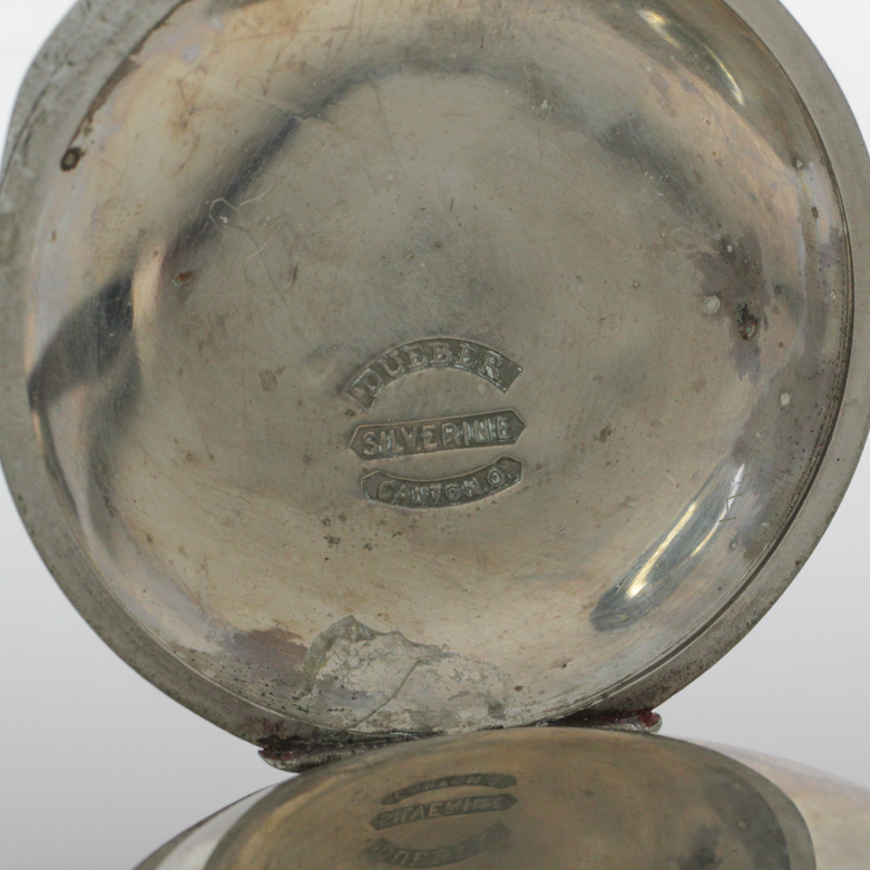 Antique New York Standard Silverine Pocket Watch