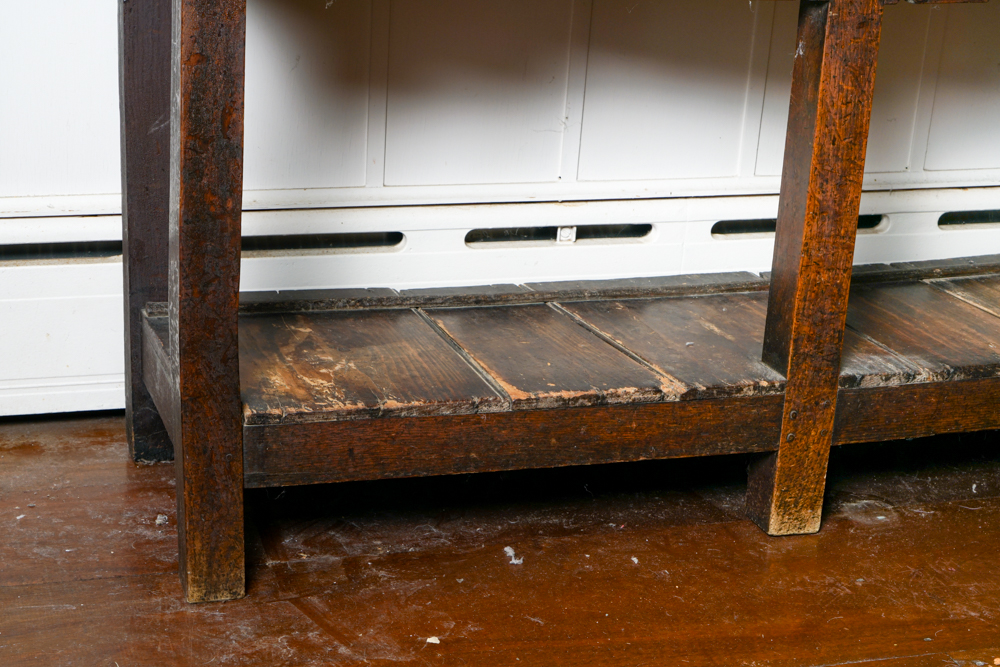 Antique Oak Welsh Dresser Base