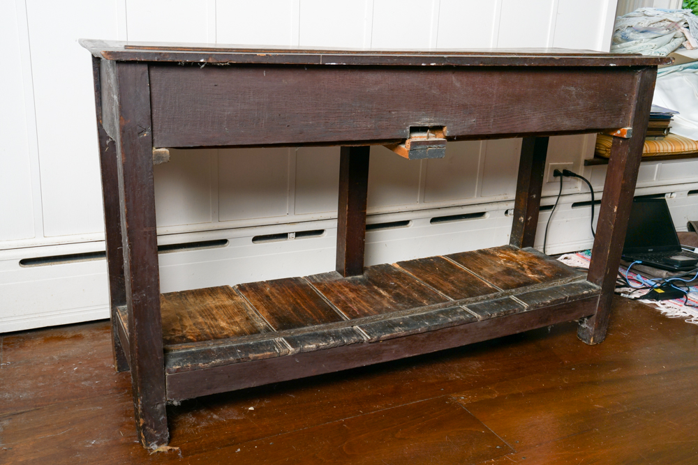 Antique Oak Welsh Dresser Base