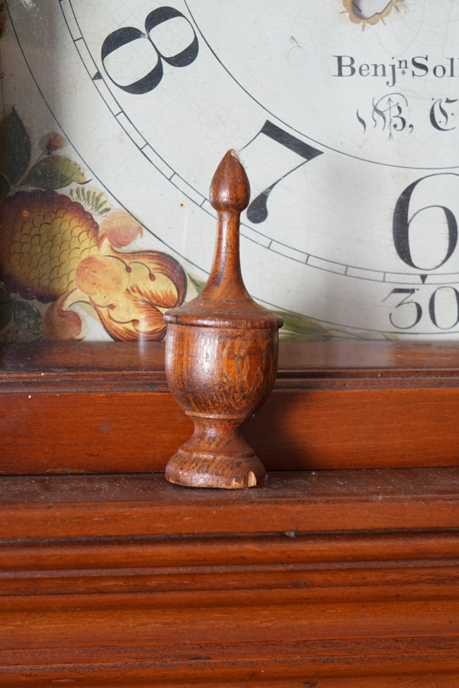 19th c. Pennsylvania Tall Case Clock Attrib. to Benjamin Solliday