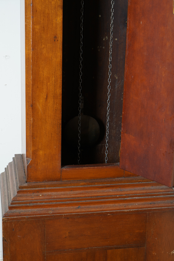 19th c. Pennsylvania Tall Case Clock Attrib. to Benjamin Solliday