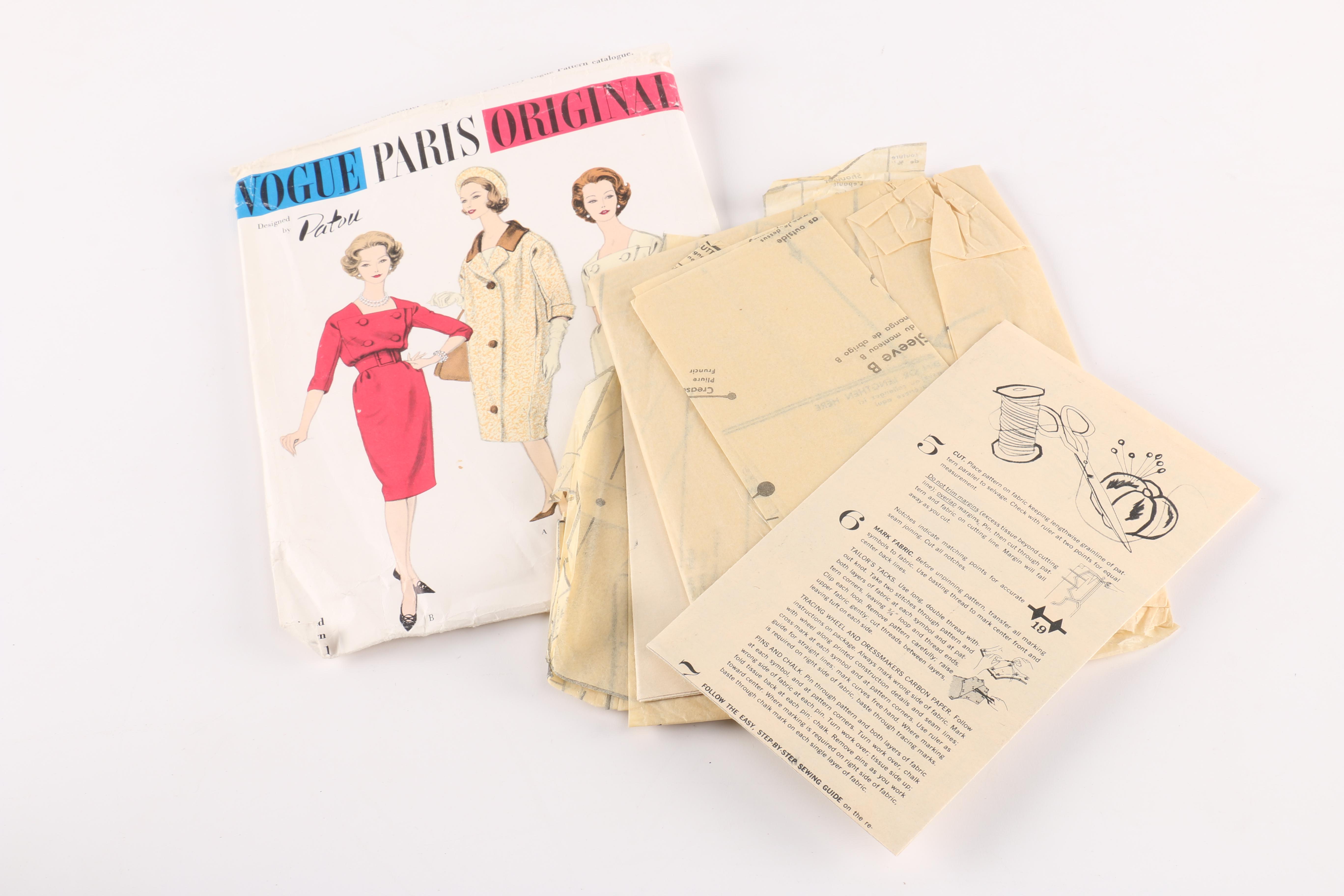 Vintage  McCall's and Butterick Dress Patterns
