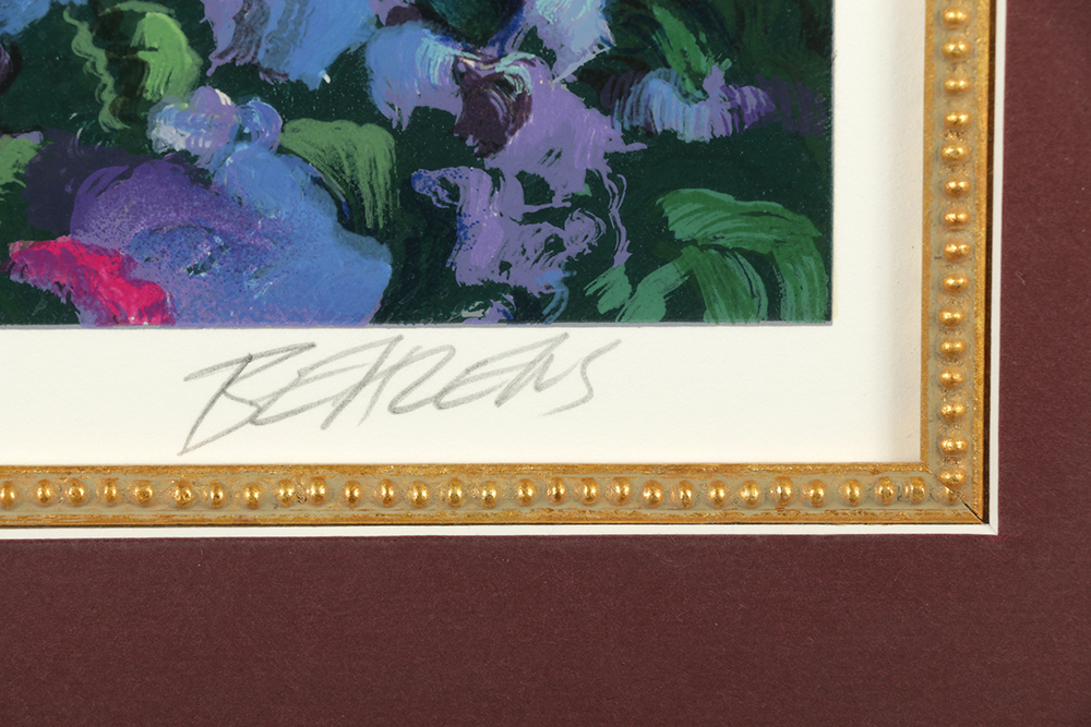 Howard Behrens Limited Edition Serigraph on Paper "Burgundy"